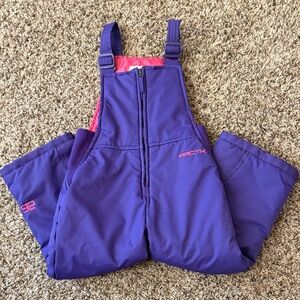 Arctix Purple and Pink Snow Bib